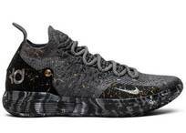 Nike KD 11 Shoes Doodle Grey Gold