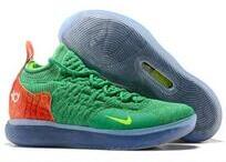 Nike KD 11 Shoes Grass Green Orange