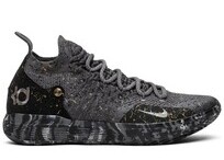 Nike KD 11 Shoes Grey Black Gold